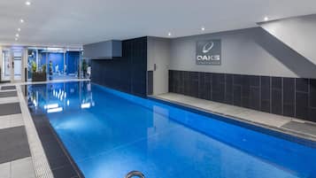 Una piscina techada