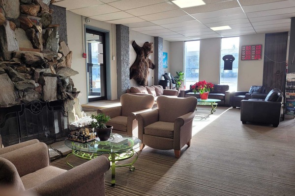 Lobby sitting area