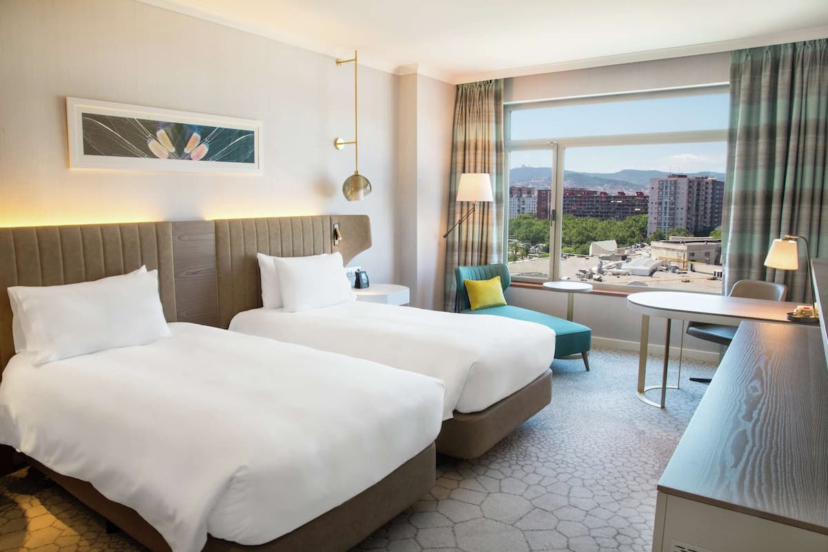 1 habitación, ropa de cama hipoalergénica y cubrecamas