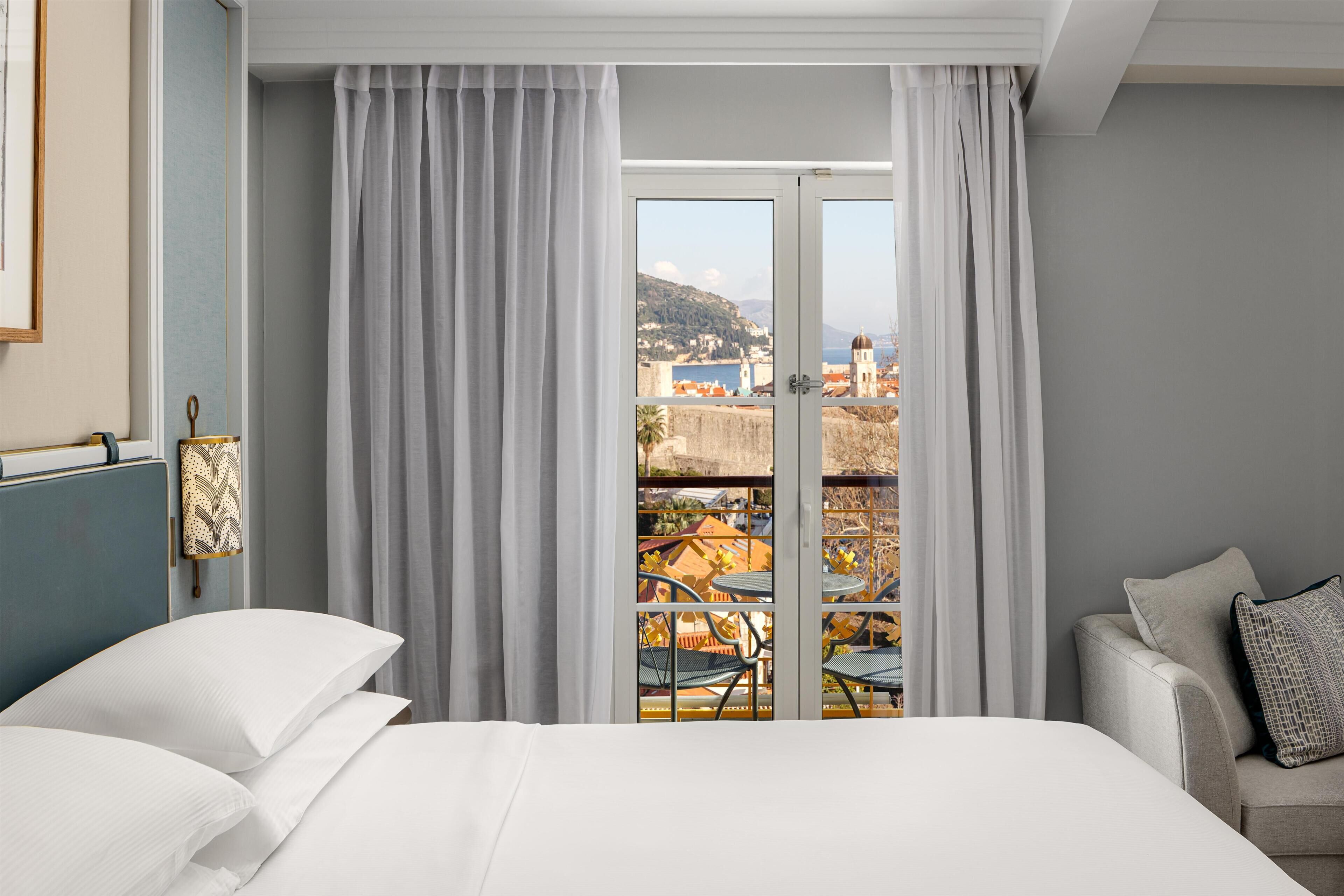 Quarto executivo, 1 cama King, vista para o mar | Vista do quarto