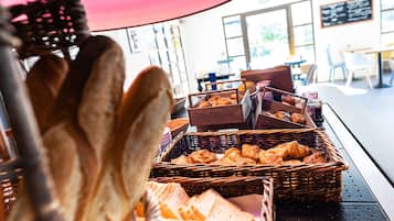 Morgenmadsbuffet hver dag mod et gebyr