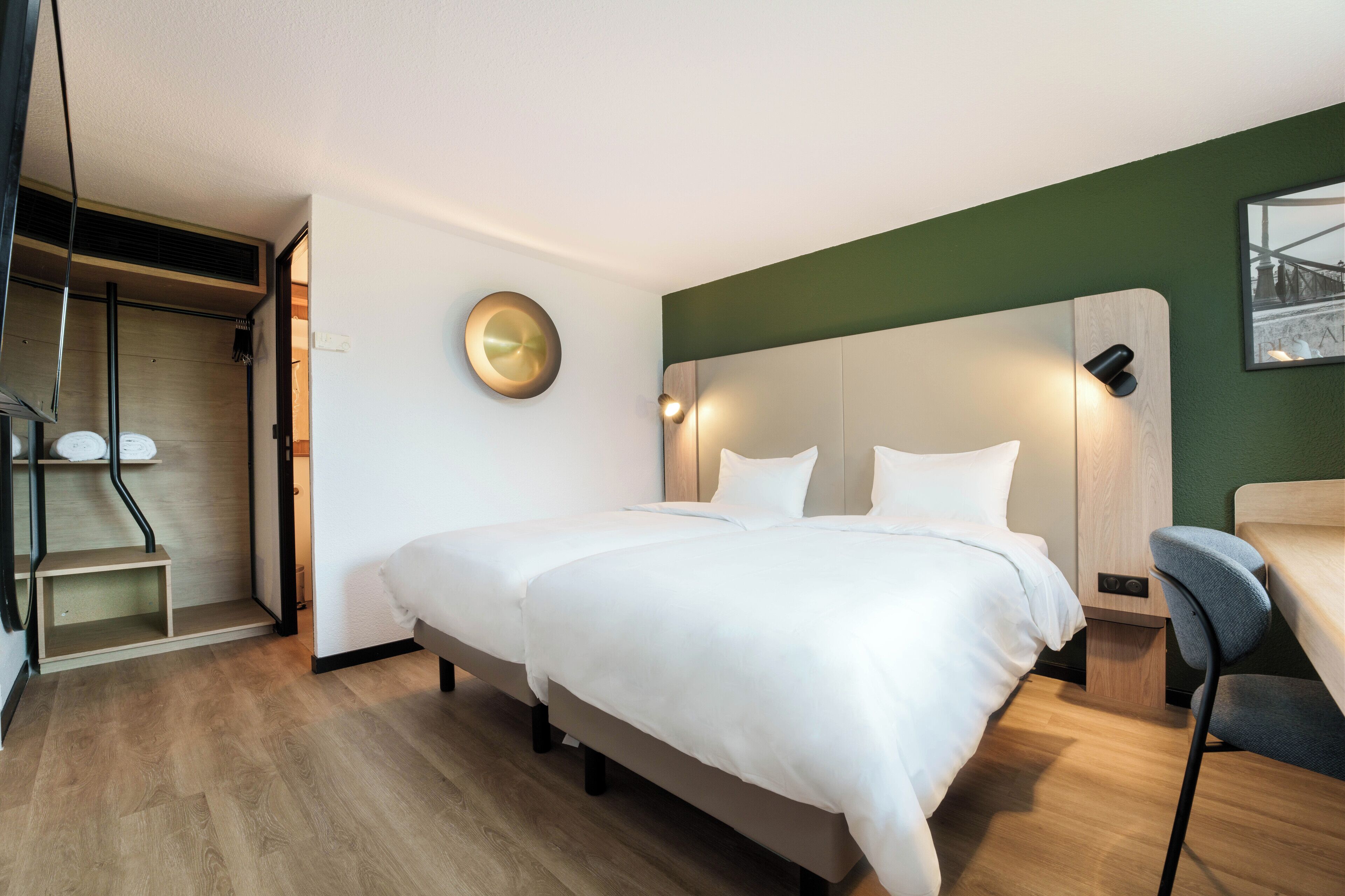 Chambre Standard, 2 lits une place