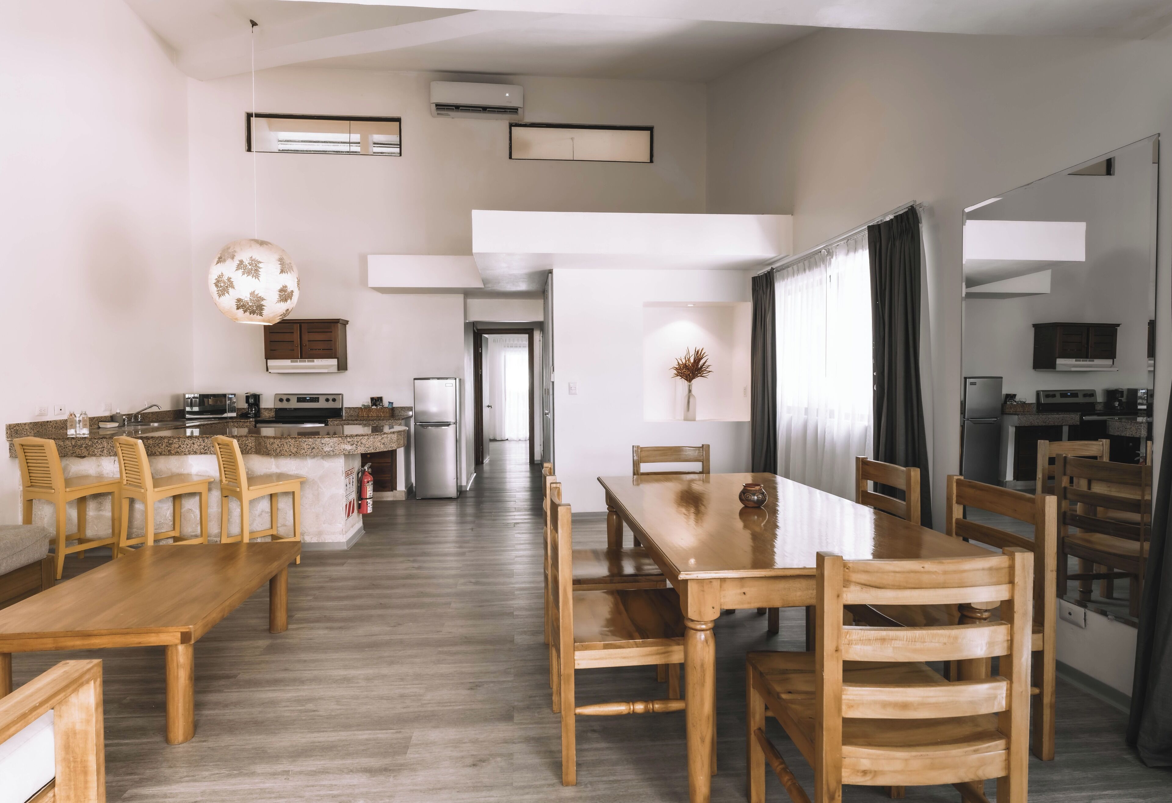 two bedroom apartment | private kitchen | coffee/tea maker, eco-friendly cleaning products