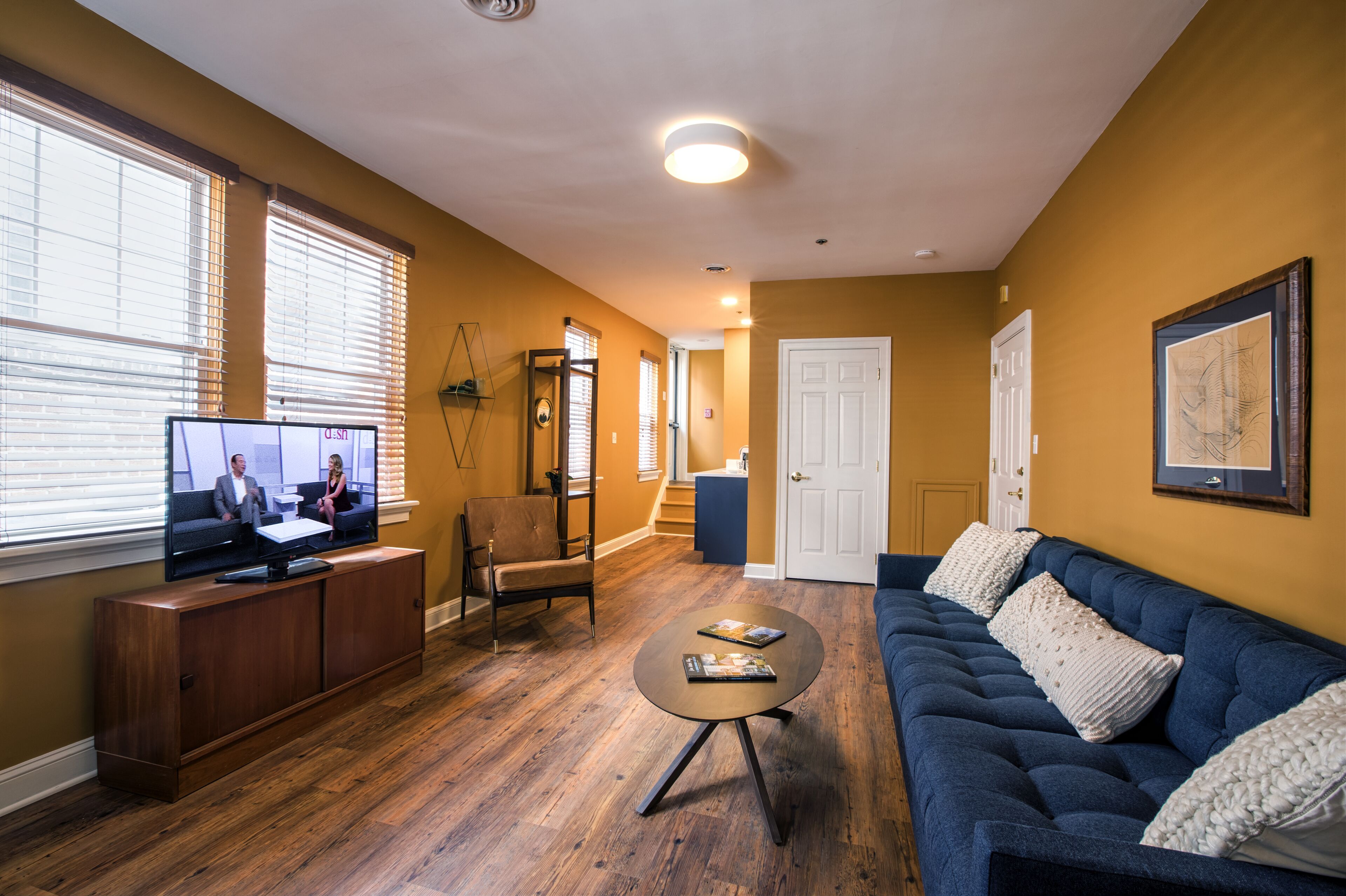 frederick douglass suite | private kitchenette | fridge, microwave, coffee/tea maker, paper towels