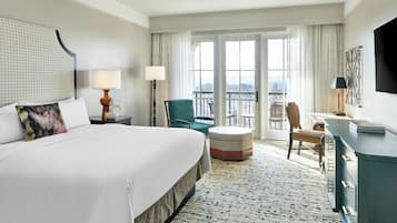 Premium bedding, down duvets, pillow-top beds, in-room safe