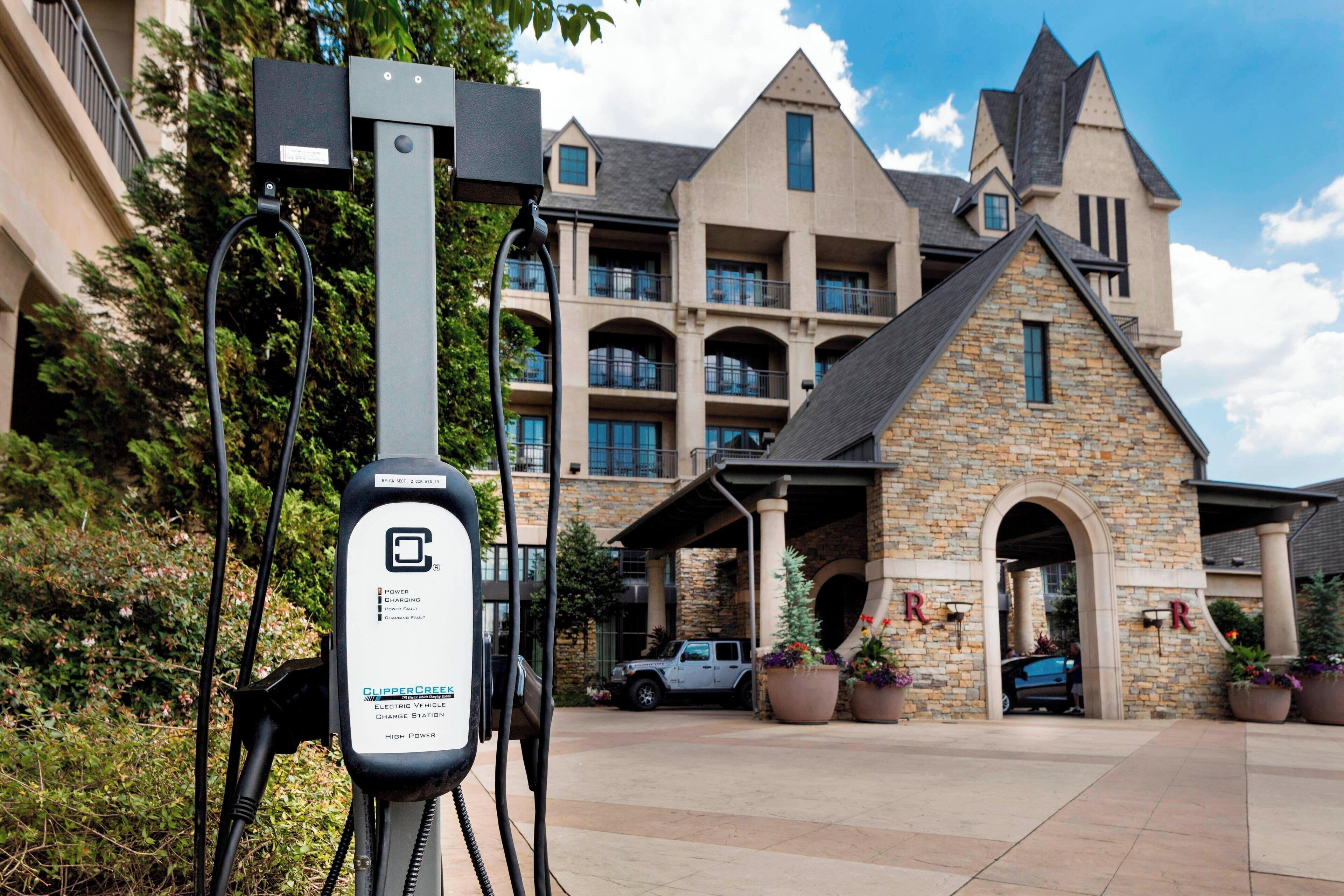 electric vehicle-charging station