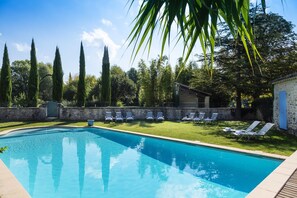 Seasonal outdoor pool