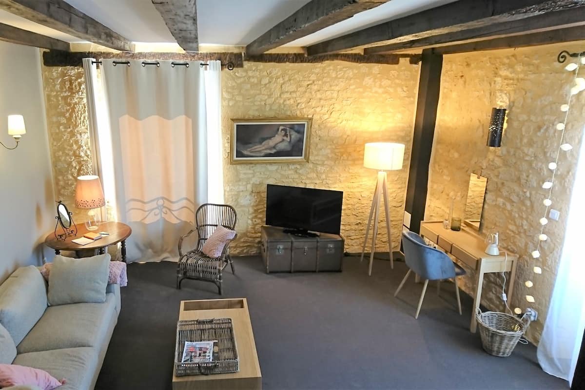 Suite (Duplex) | Opholdsområde | Tv