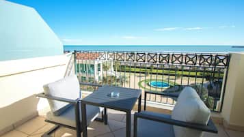 Executive Room, Terrace, Beach View | Terrace/patio