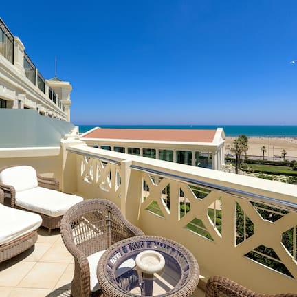 Junior Suite, Terrace, Sea View | Terrace/patio