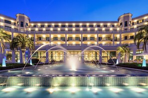 Front of property – evening/night