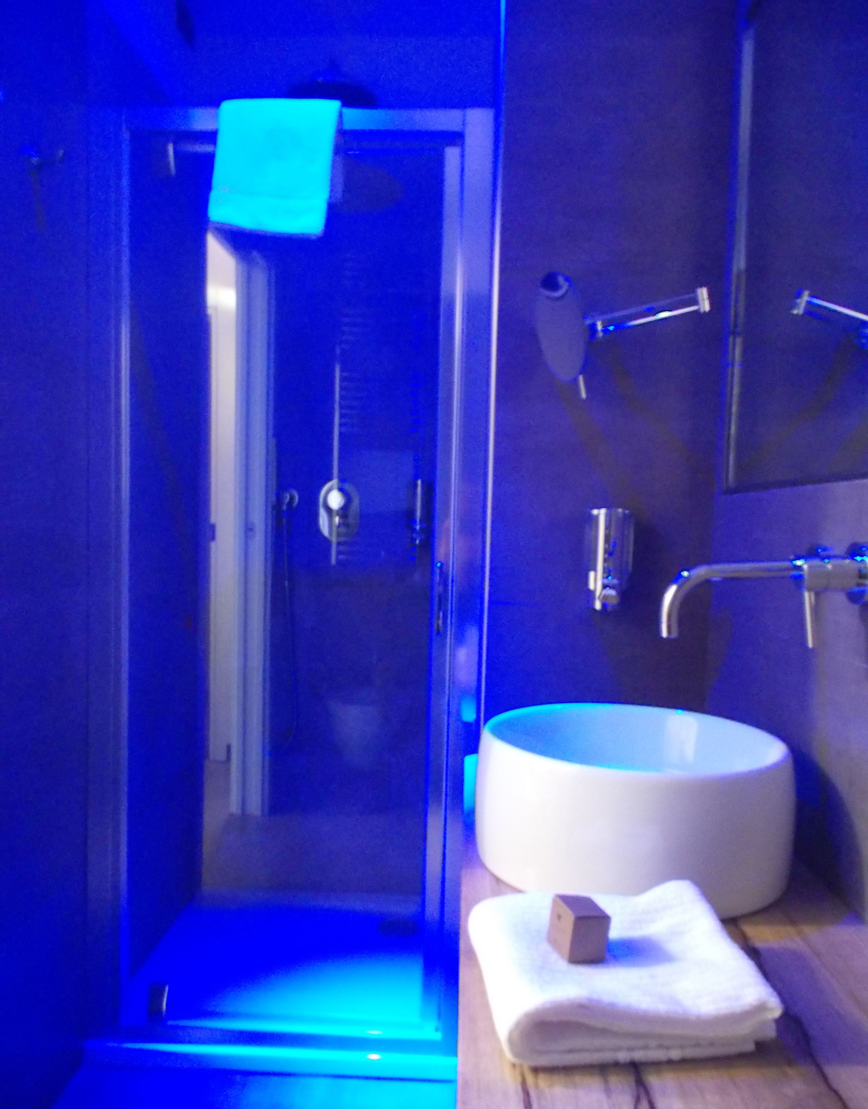 shower, rainfall showerhead, eco-friendly toiletries, hair dryer