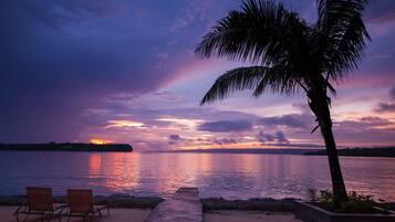 Front of property – evening/night