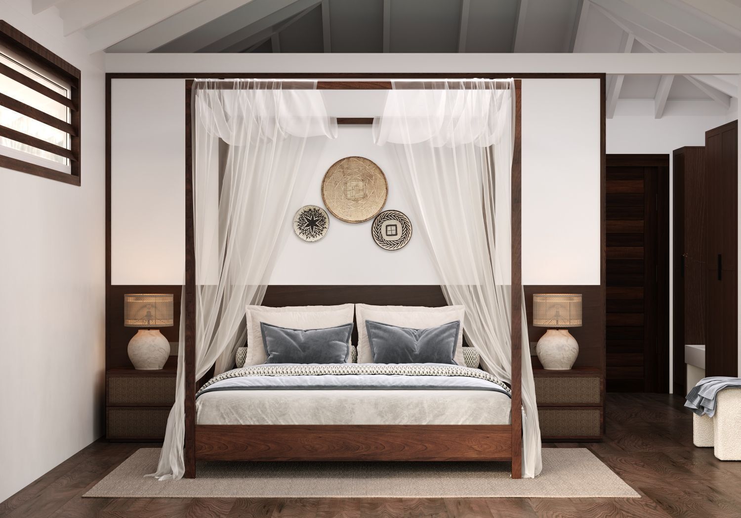 Deluxe Villa, Ocean View | Premium bedding, in-room safe, blackout curtains, iron/ironing board