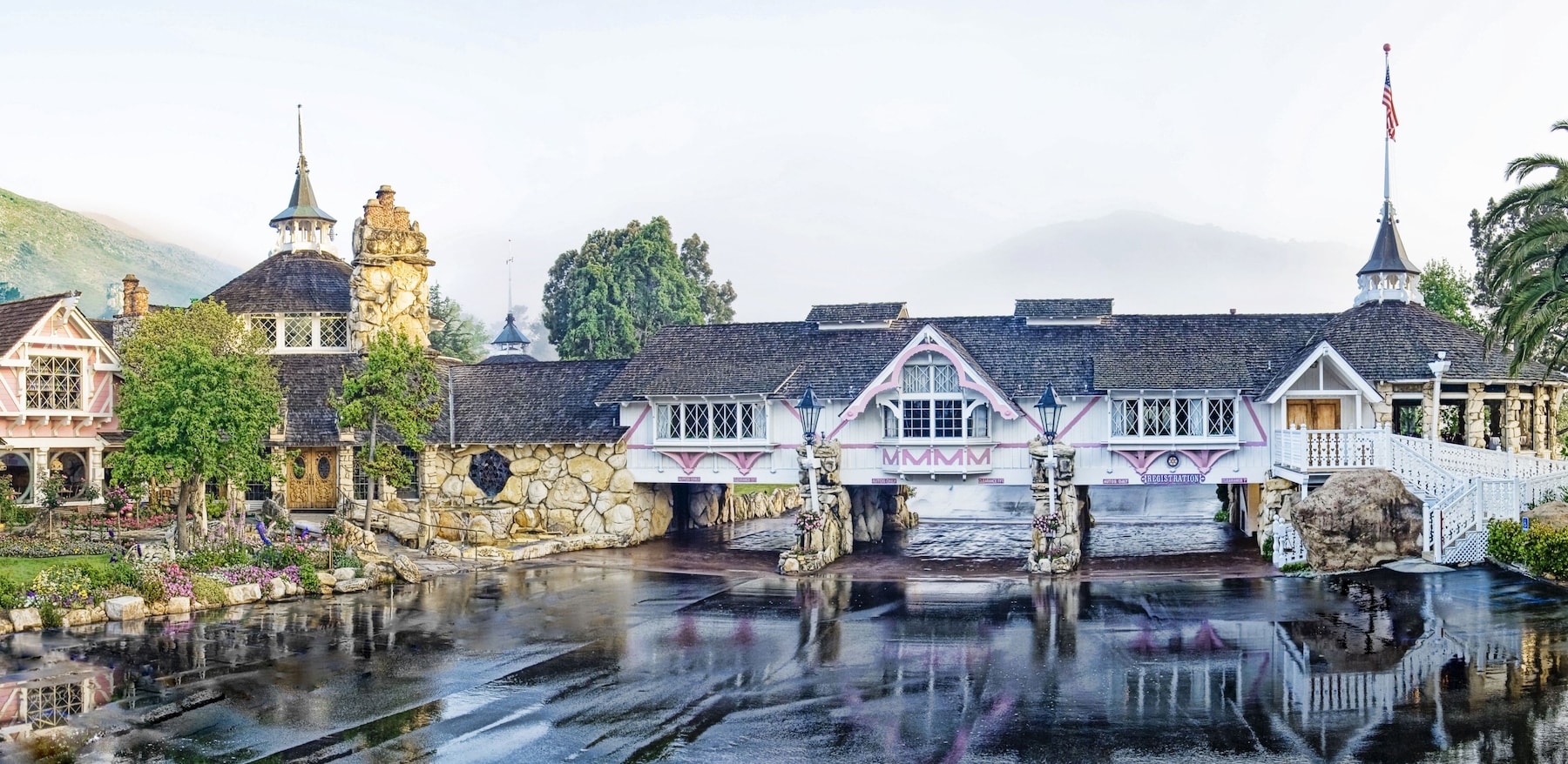 Entrada de la propiedad