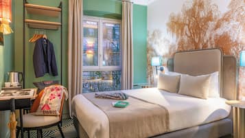 Comfort Double Room | Hypo-allergenic bedding, in-room safe, desk, iron/ironing board