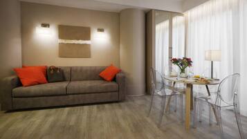 Suite, 2 BĂ€der (no smoking) | Wohnzimmer