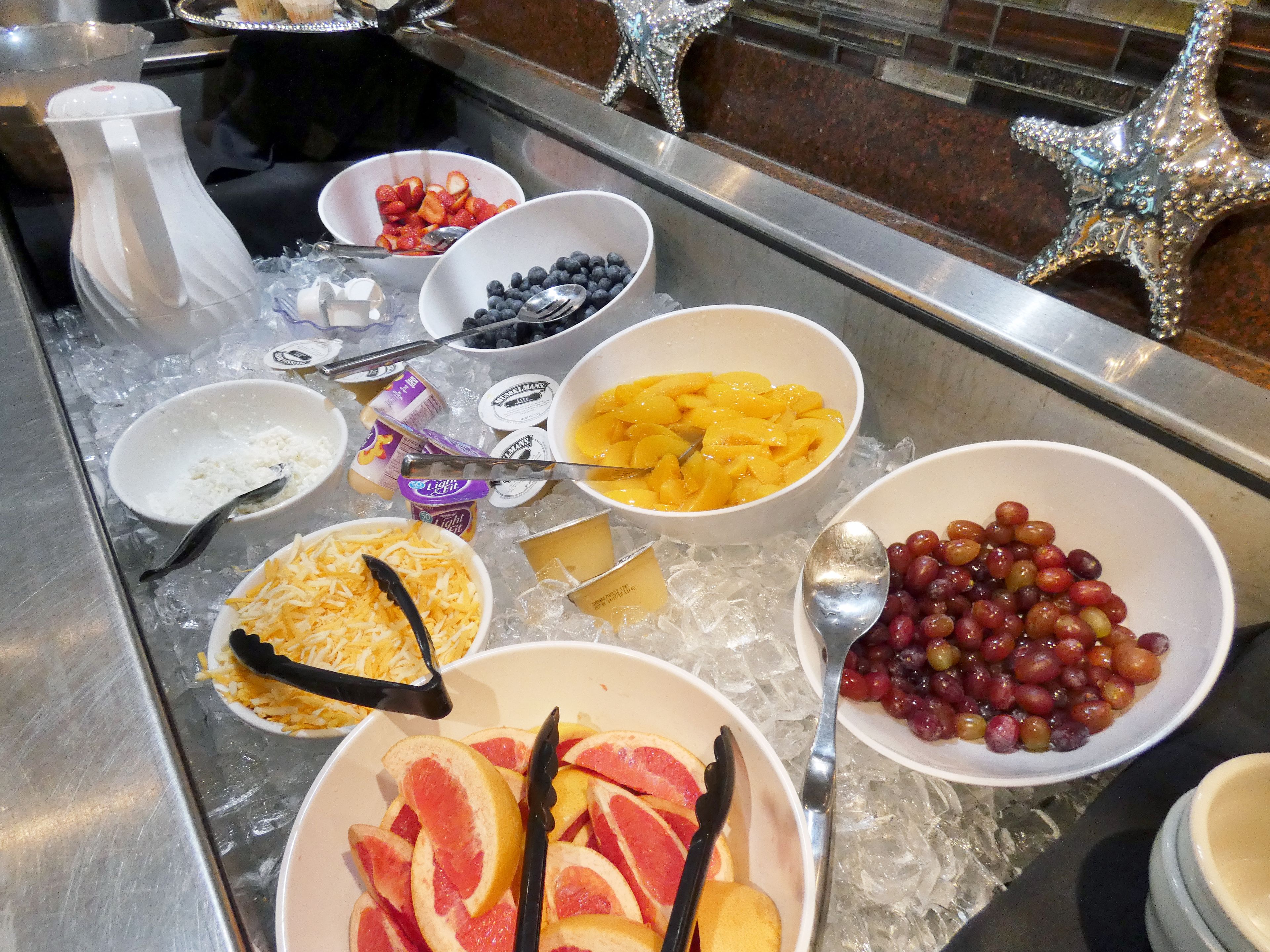 Daily buffet breakfast for a fee