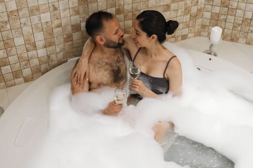 Suite sénior | Baño | Artículos de higiene personal gratuitos, secador de pelo y toallas