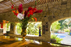 Superior Room, 2 Queen Beds | Terrace/patio - Adventure Inn (Ulloa)