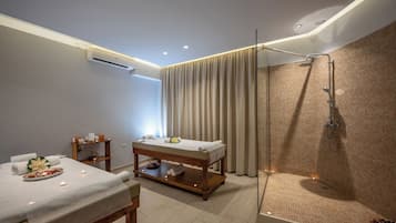 Behandlingsrum til par, kropsbehandlinger, body wrap-behandlinger