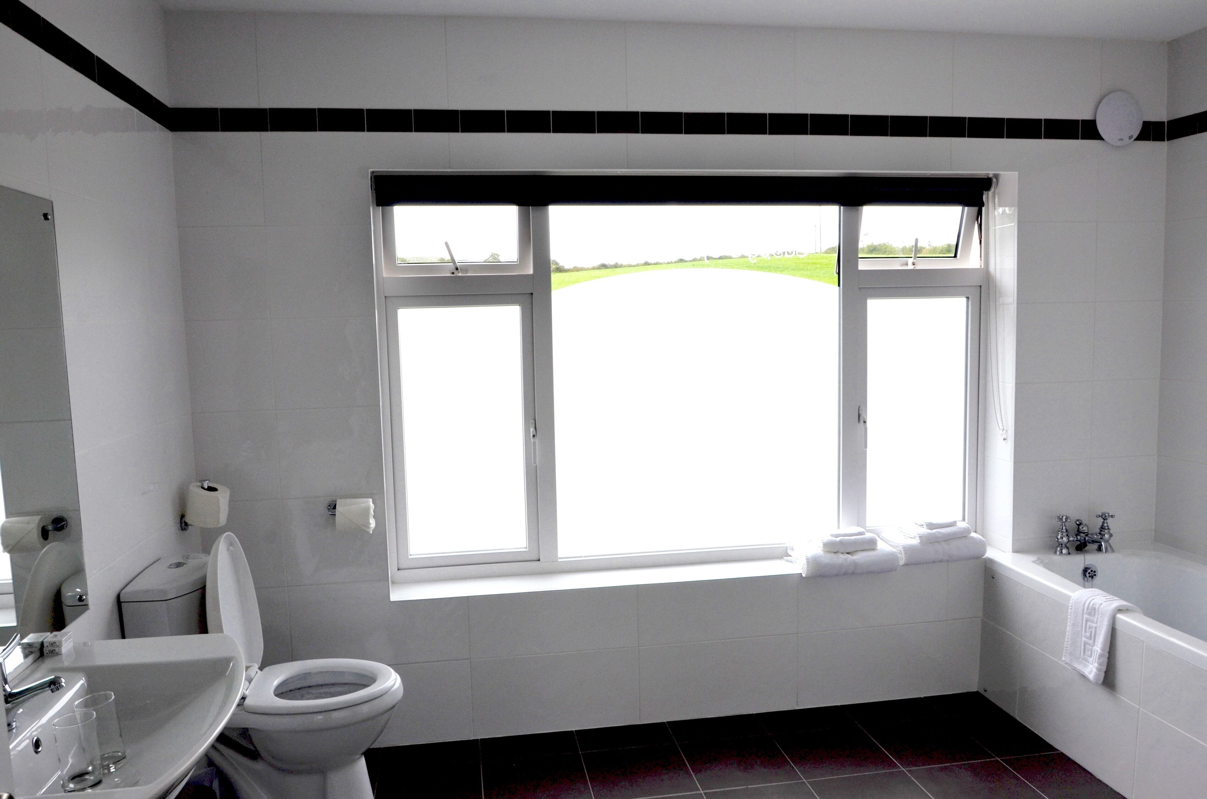 deluxe cabin, sea view | bathroom | combined shower/bathtub, free toiletries, hair dryer, towels