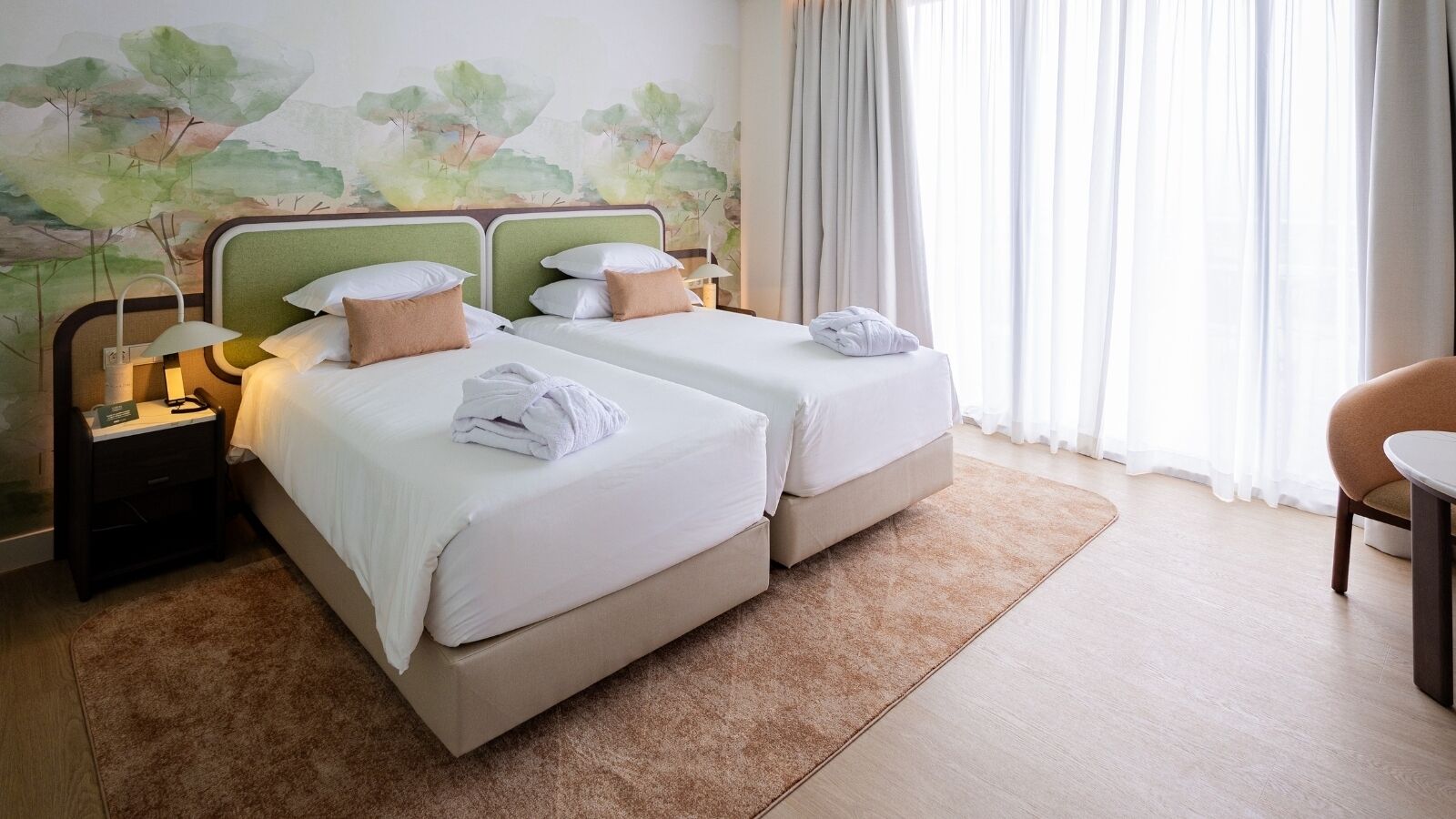 Minibar, in-room safe, desk, blackout curtains