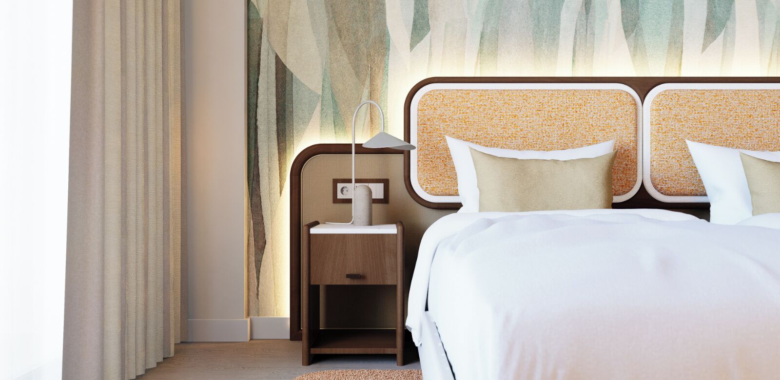 Minibar, in-room safe, desk, blackout curtains