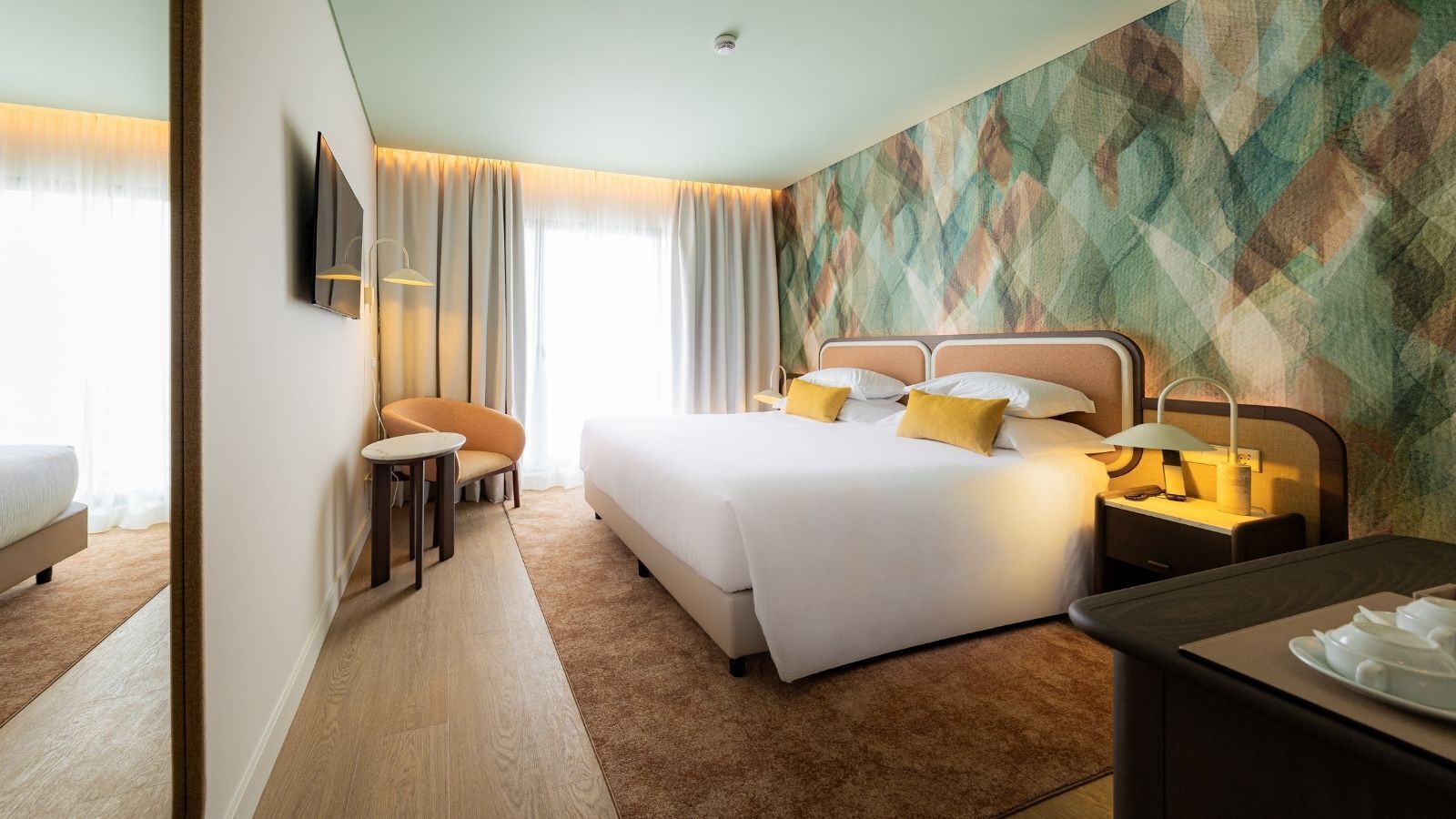 Minibar, in-room safe, desk, blackout curtains