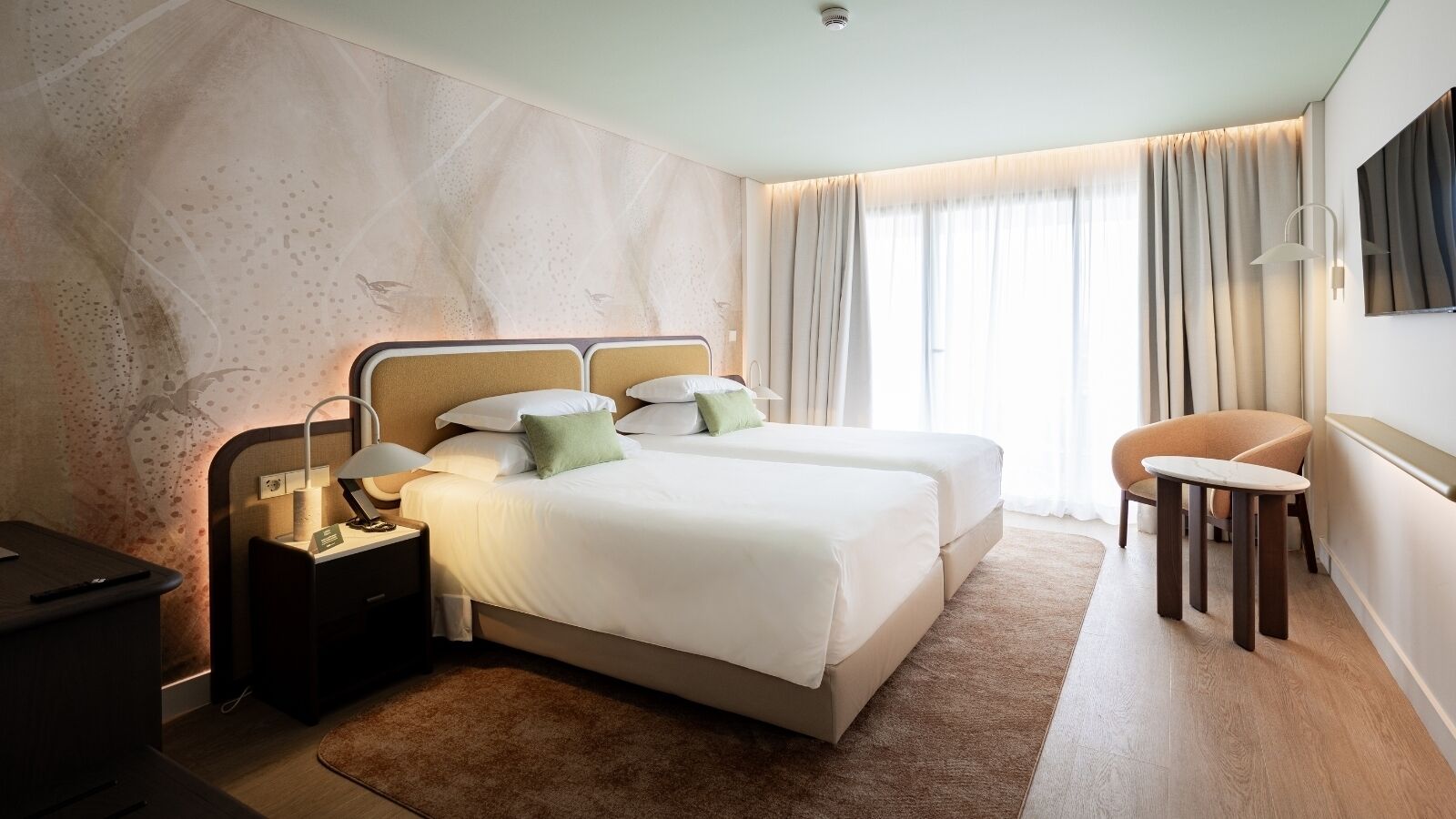 Minibar, in-room safe, desk, blackout curtains