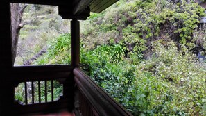 Uitzicht vanuit accommodatie