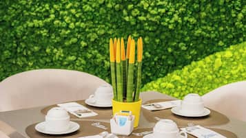 Daily buffet breakfast (EUR 10 per person)