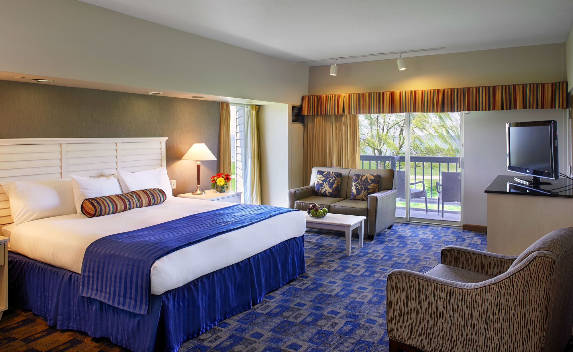 客房内保险箱、办公桌、遮光窗帘、熨斗/熨衣板