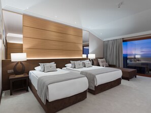 Premium bedding, free minibar, in-room safe, desk - Papillon Belvil Holiday Village - All Inclusive (Serik)