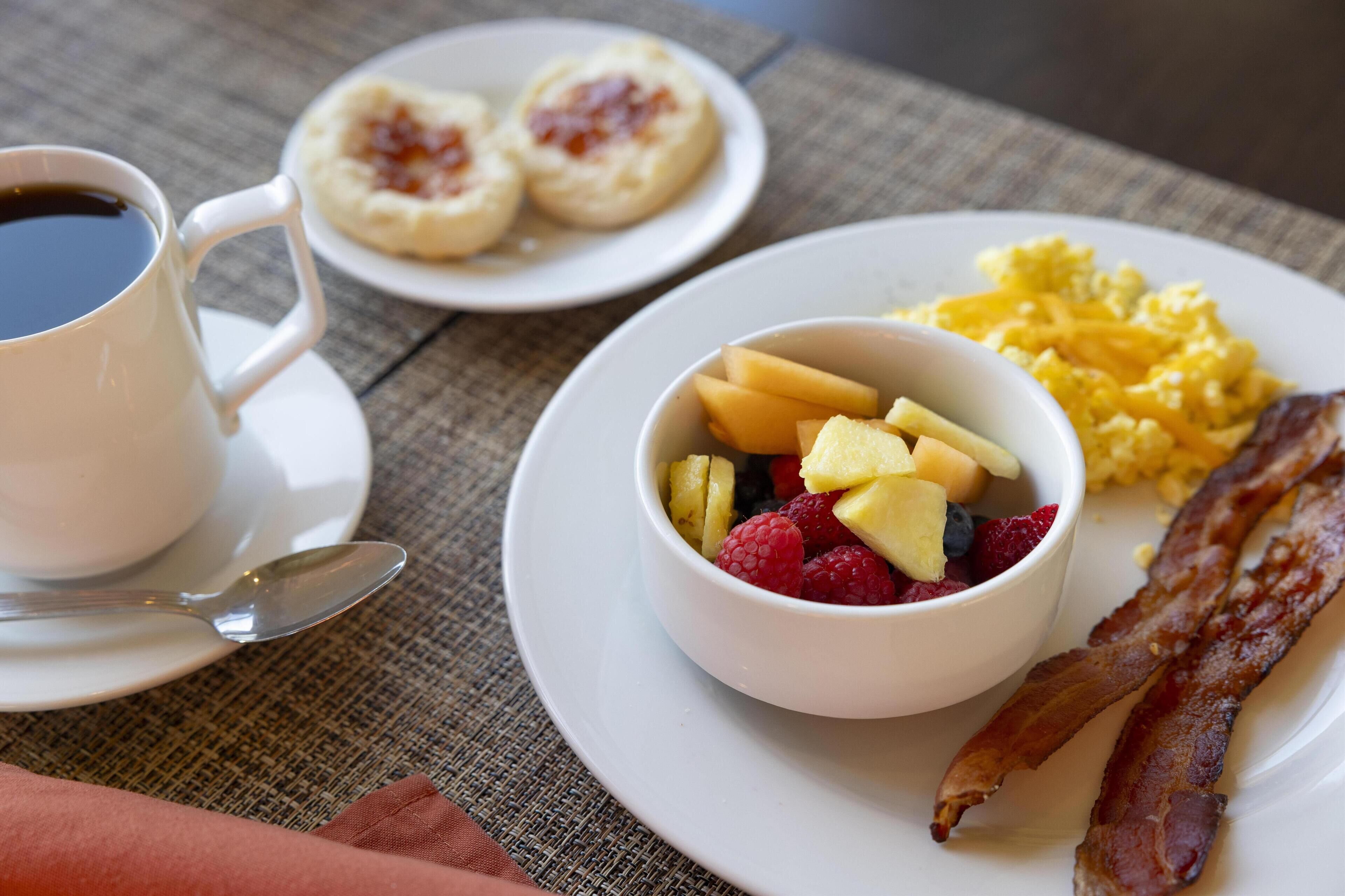 Daily full breakfast for a fee