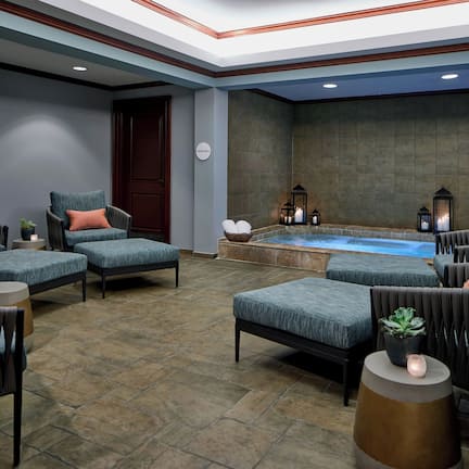 Sauna, hot tub, body treatments, hydrotherapy, aromatherapy, body wraps