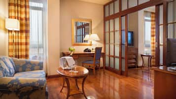Ropa de cama hipoalergénica y minibar
