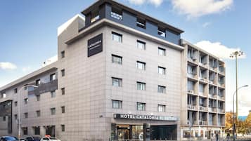 Voorkant van accommodatie