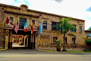 Façade de l’hébergement