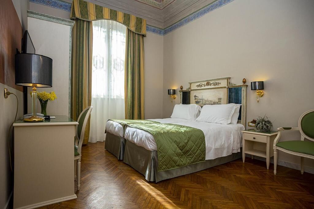 Minibar, desk, blackout drapes, cribs (surcharge)