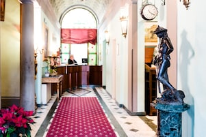 Interior entrance
