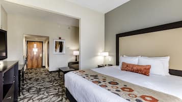In-room safe, desk, blackout drapes, iron/ironing board