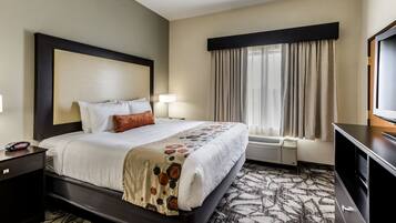 In-room safe, desk, blackout drapes, iron/ironing board