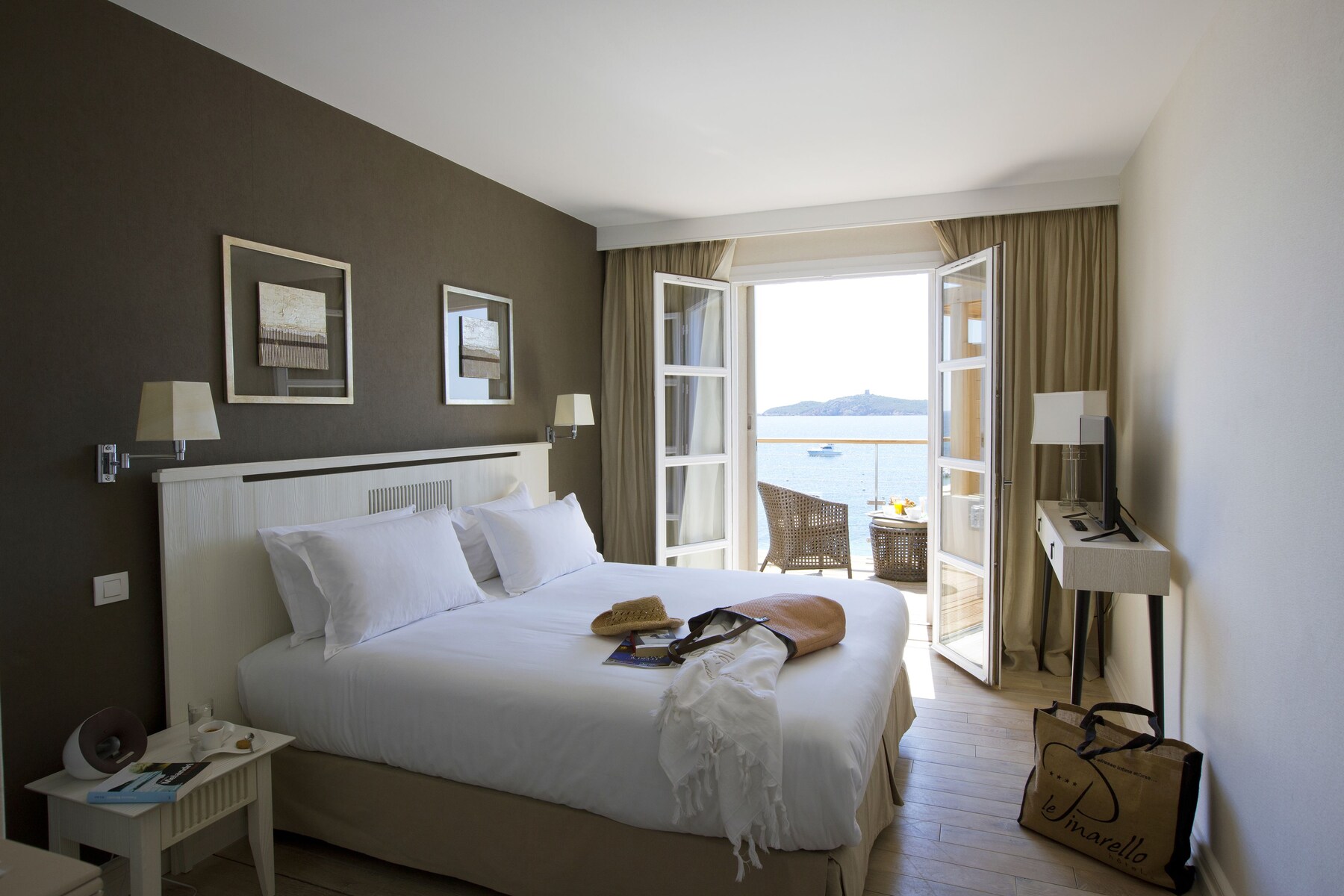 Standard Double Room, Beachside | Premium bedding, pillow-top beds, minibar, in-room safe