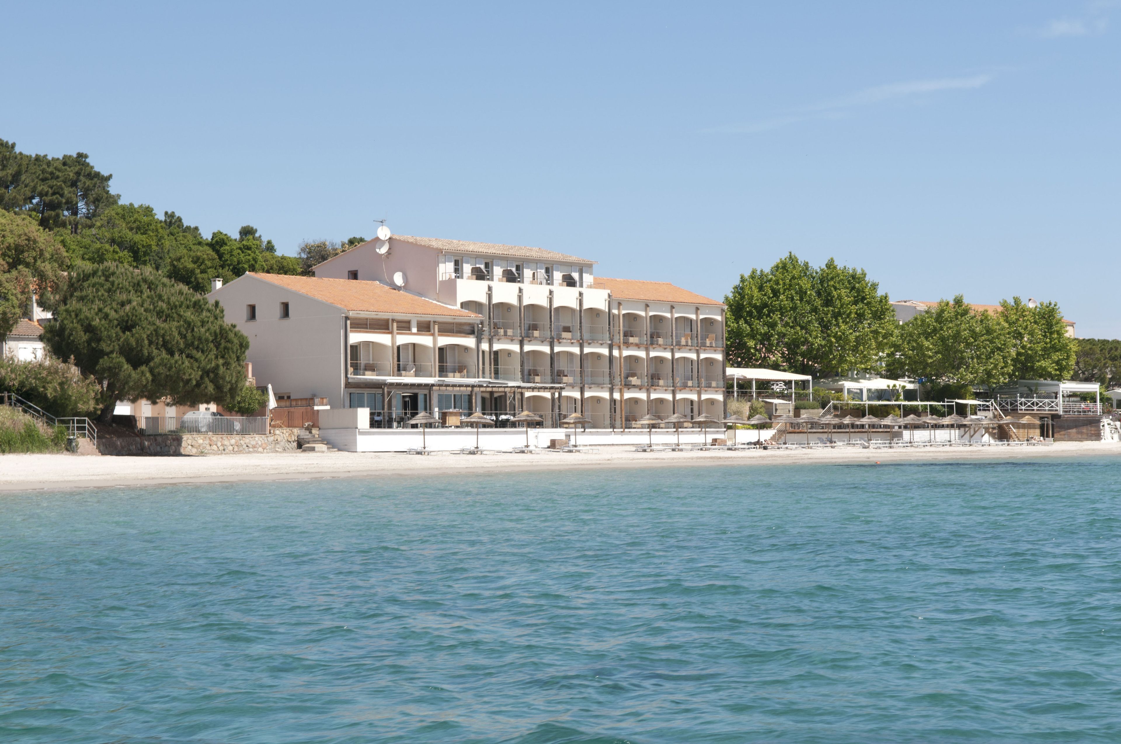 Facciata della struttura