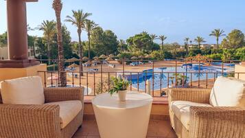 Uitzicht vanuit accommodatie