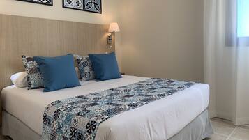 Standaard appartement, 2 slaapkamers, balkon | Babybedden, gratis wifi, beddengoed