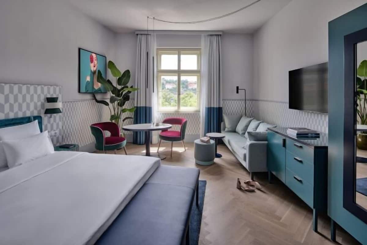 1 chambre, literie hypoallergénique, minibar