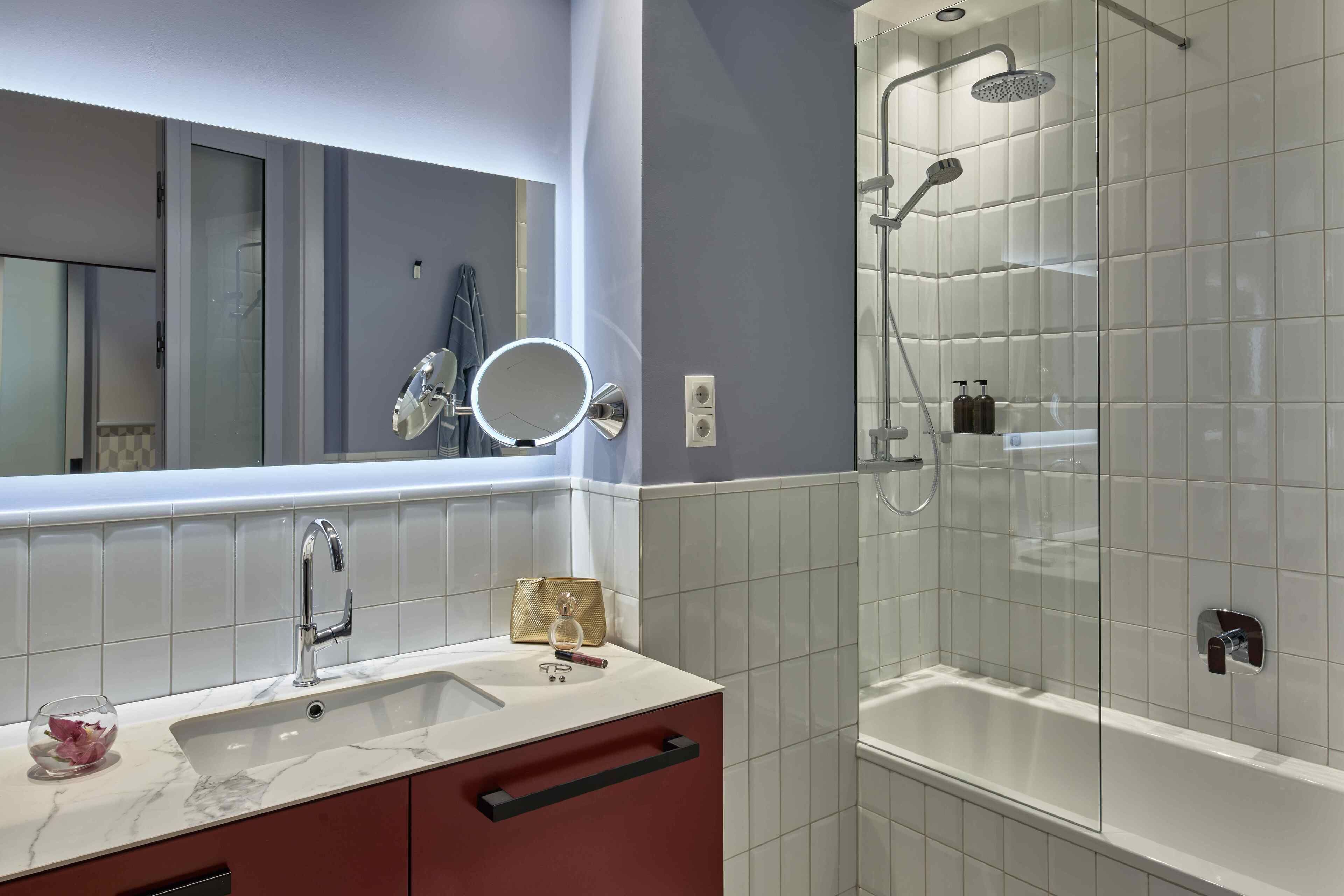 free toiletries, hair dryer, towels, soap