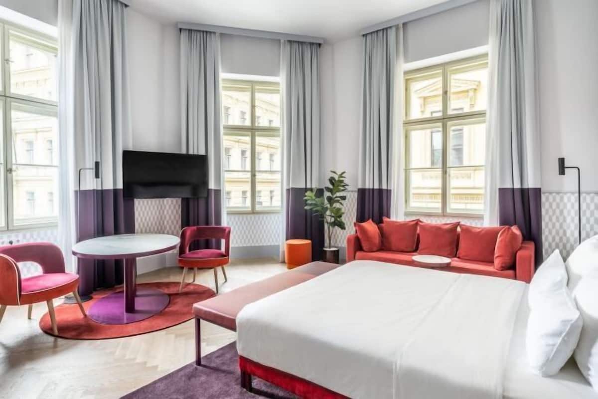 1 chambre, literie hypoallergénique, minibar